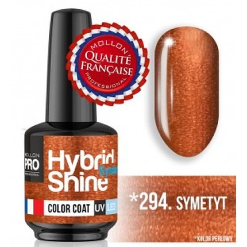 Mollon Pro Semipermanent Nail Polish Hybrid Shine Color Coat 294 8ml