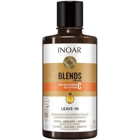 Inoar Leavein Blends Vitamin C 300ml Nourishing Hair Treatment