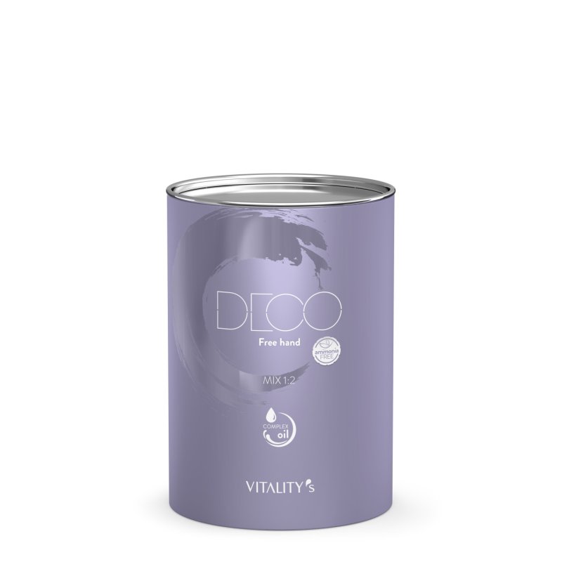 Vitality's Deco Free hand produit éclaircissant pour cheveux Jarre/bocal