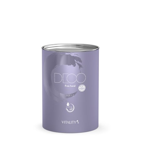 Vitality's Deco Free hand produit éclaircissant pour cheveux Jarre/bocal