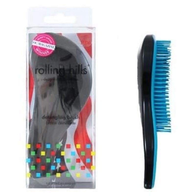 Rolling Hills Detangling Brush Travel Size Colour Black