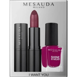 Mesauda Milano I Want You Kit Lipstick 517 Gothicfull Nail Polish 217 Luxury