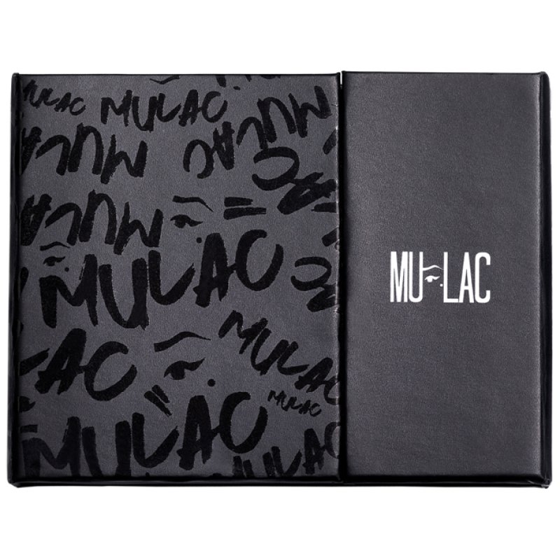 Mulac Cosmetics Medium Shot Palette makeup compact case Black