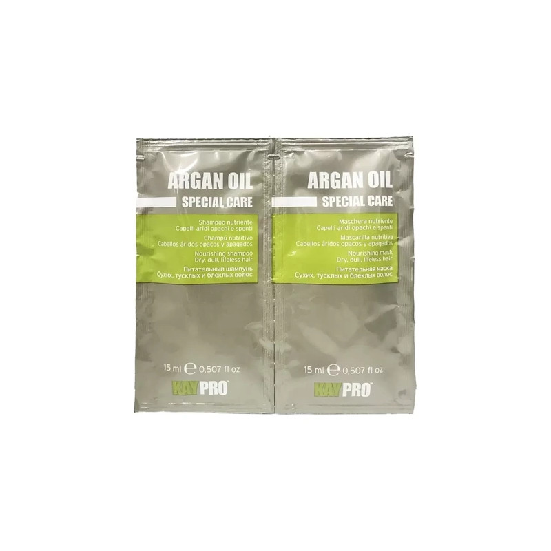 Kaypro Argan Shampoo For Dry Hair 2x15ml