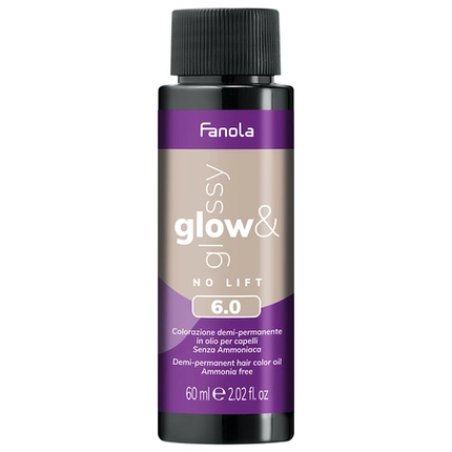 Fanola Glow & Glossy Semipermanent Hair Dye Without Ammonia 60 Ml