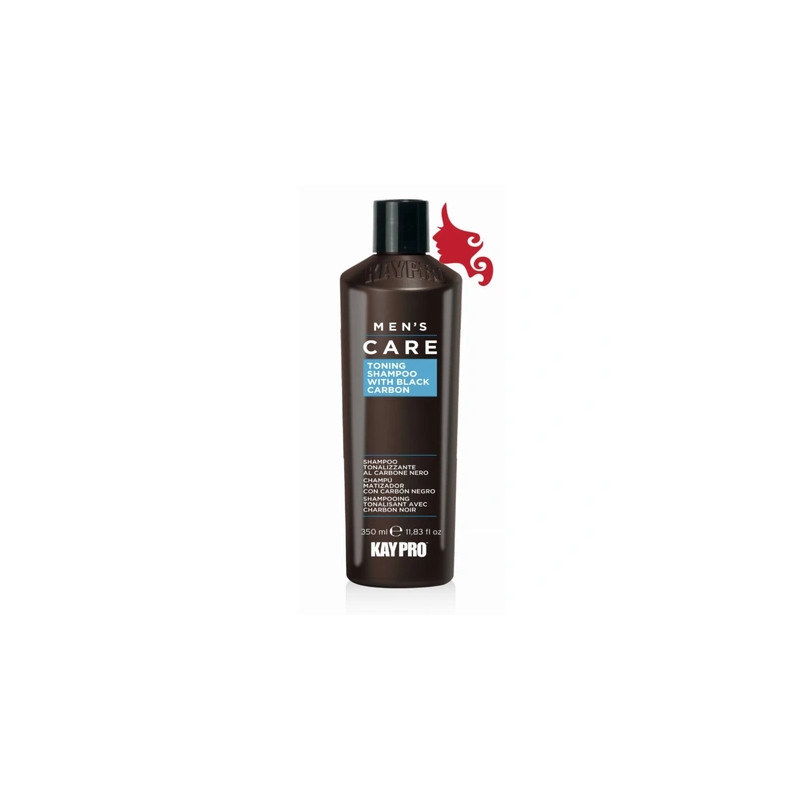 Kaypro Men's Care Toning Shampoo With Black Carbon 350 Ml