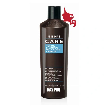 Kaypro Men's Care Toning Shampoo With Black Carbon 350 Ml