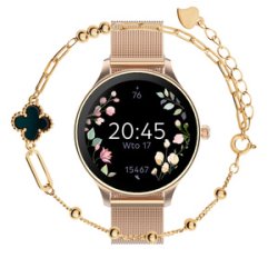 BUNDLE SMARTWATCH VEROLA ROSE GOLD AVEC BIJOU BRACELET VERONA