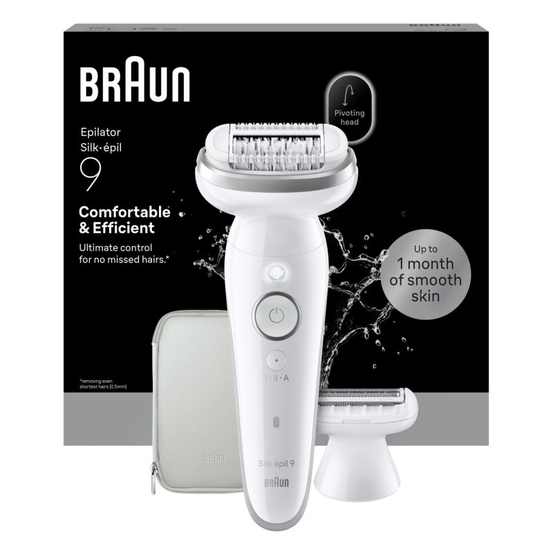 Braun - Silk·épil 9 Wet & Dry Epilator - Silver