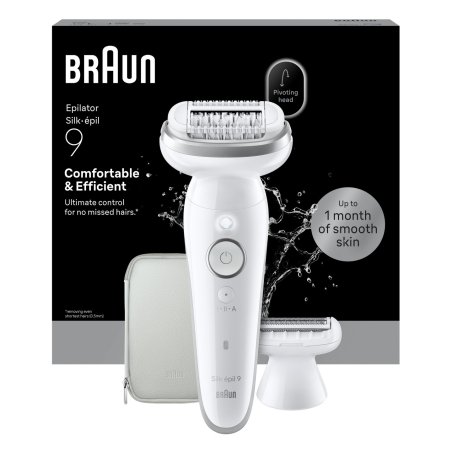 Braun - Silk·épil 9 Wet & Dry Epilator - Silver