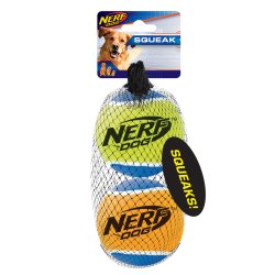 NERF - Nerf Dog Squeak Tennis Balls - Large - 2pcs Pack
