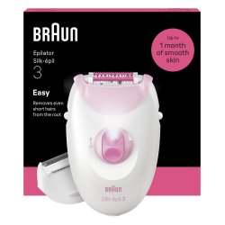 Braun - Silk·épil 3 Corded Epilator - Pink