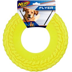 NERF - Dog Large Tire Flyer - Blue/Green - Large