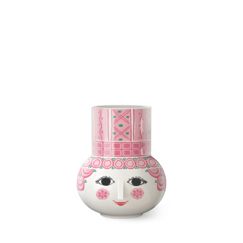 Bjørn Wiinblad - Olga Vase - Pink - 15 cm