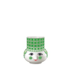 Bjørn Wiinblad - Olga Block Candle Holder - Green - 12 cm