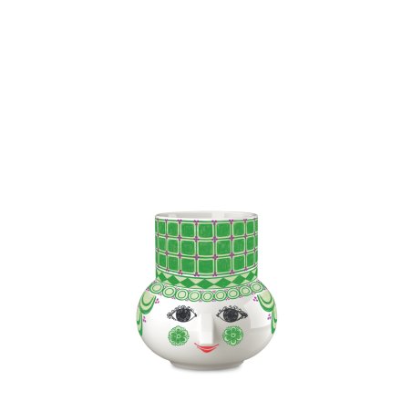 Bjørn Wiinblad - Olga Block Candle Holder - Green - 12 cm