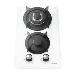 ISEASY MGBG-312A gas hob, 2 burners (white)