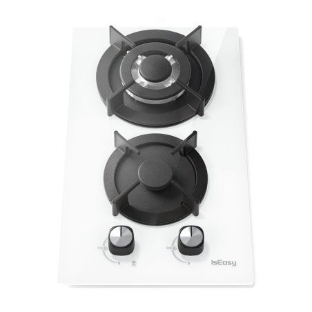 ISEASY MGBG-312A gas hob, 2 burners (white)