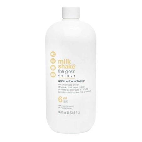Milk Shake The Gloss Acidic Colour Activator, 6vol 1.8%, Activator compatibil cu vopseaua din gama The Gloss, 990ml