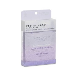 Voesh Pedi In A Box O2 Fizz 5 Step Lavender Vanilla