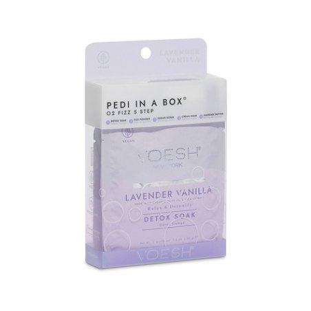 Voesh Pedi In A Box O2 Fizz 5 Step Lavender Vanilla