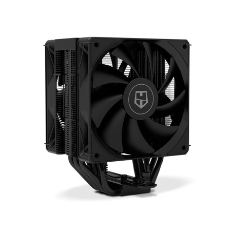 NOX Hummer H-200 LCD Processor Air cooler 12 cm Black 1 pc(s)