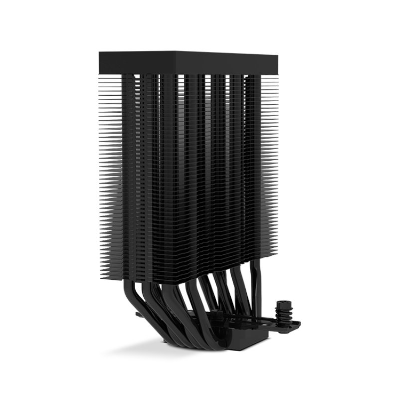 NOX Hummer H-200 LCD Processor Air cooler 12 cm Black 1 pc(s)