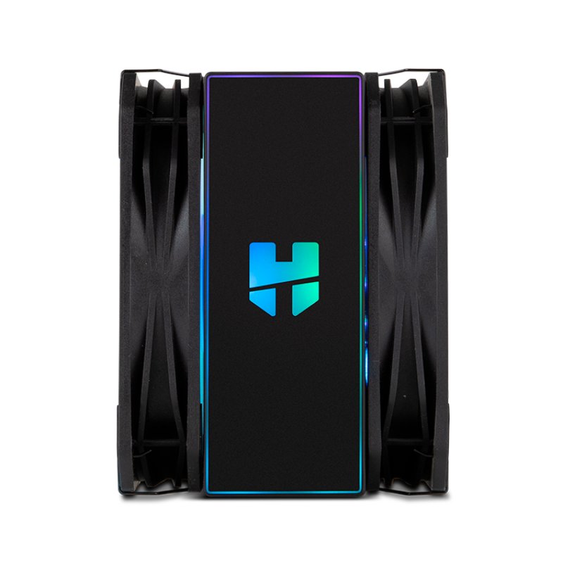 NOX Hummer H-200 ARGB Processor Air cooler 13 cm Black 1 pc(s)