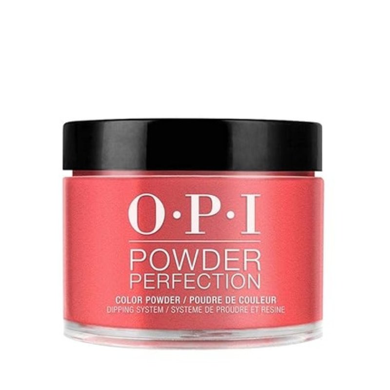 Opi Powder Perfection Reds Opaque Sheer Crme Nail Dipping Powder With Up To Three Weeks Of Highshine Wear