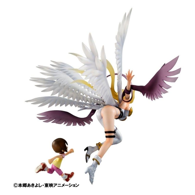 DIGIMON - Angewomon & Hikari Yagami - Statuette G.E.M. 22cm