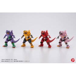 GODZILLA X EVANGELION - Mechagodzilla EVA Colour - Set 4 Statue 9cm