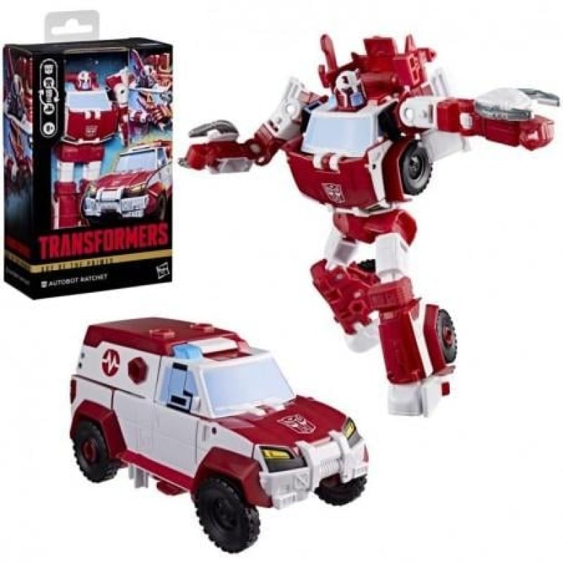 TRANSFORMERS AofP - Autobot Ratchet - Figurine DLX Class 14.5cm