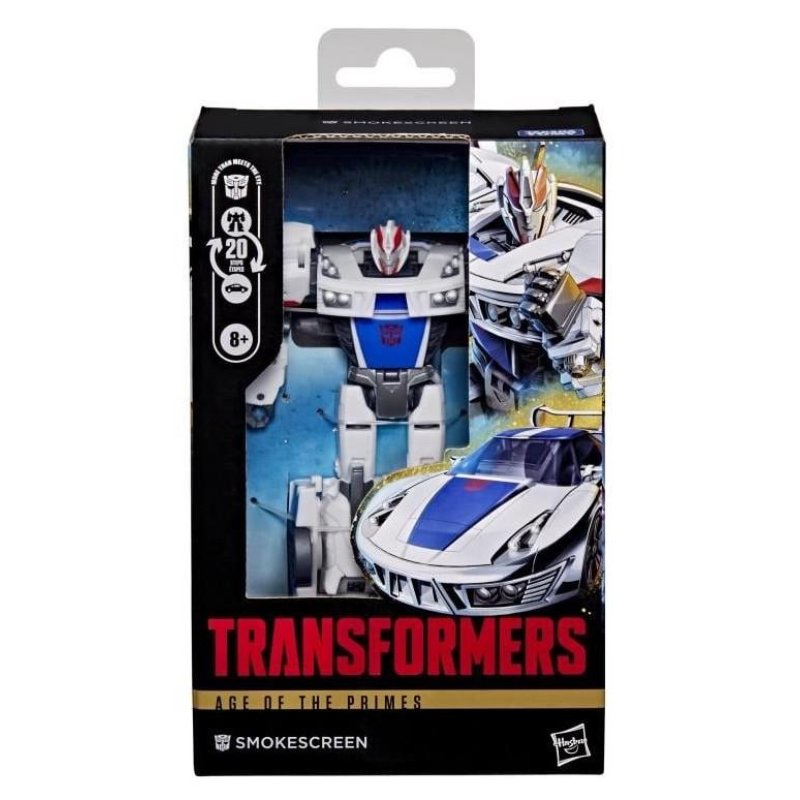 TRANSFORMERS Age of the Primes - Smokescreen - Figurine DLX Class 13cm