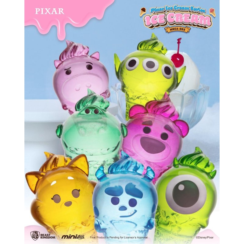 DISNEY - Pixar Ice Cream Series - Blind Box Set 24 Figurine 3.5cm