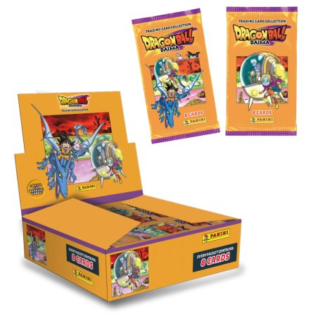 DRAGON BALL DAIMA - Panini Display 18 Pochette 8 Trading cards