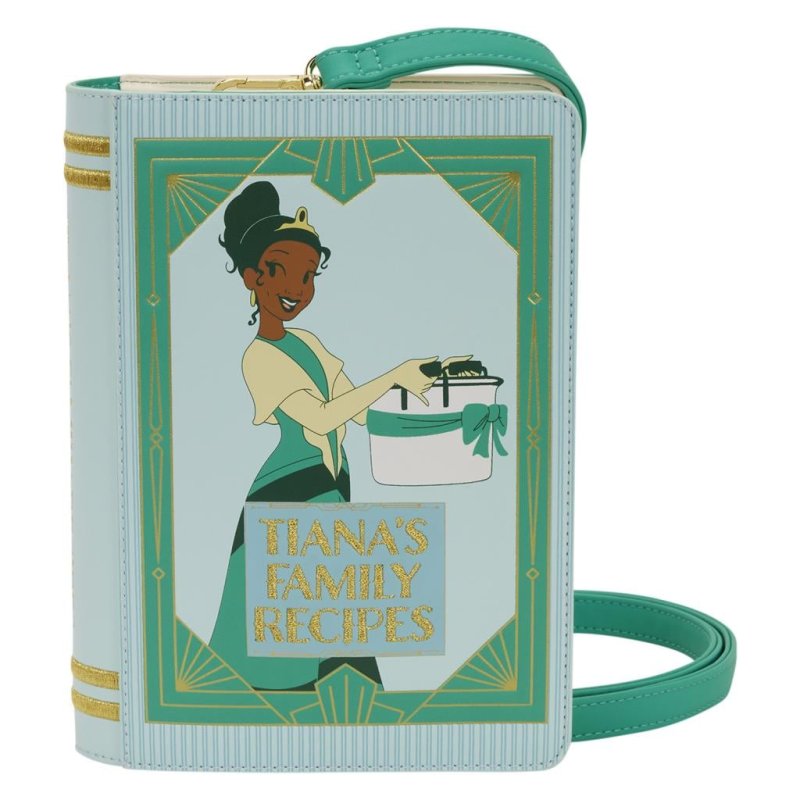 DISNEY PRINCESSE - Tiana recipe book - Sac bandoulière Loungefly