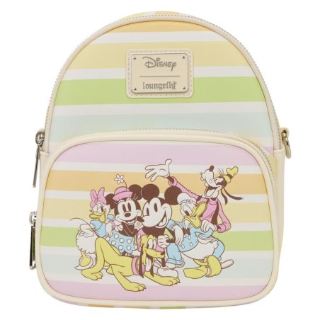 MICKEY & AMIS - Rainbow stripes - Sac bandoulière Loungefly