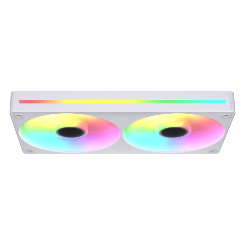 COUGAR CF-UN240RW-RGB Boitier PC Ventilateur 12 cm Blanc
