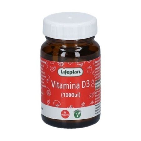 LIFEPLAN Vitamin D3 1000ui Supplement 90 Tablets