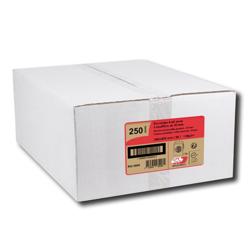 GPV France 5005 enveloppe Marron 50 pièce(s)
