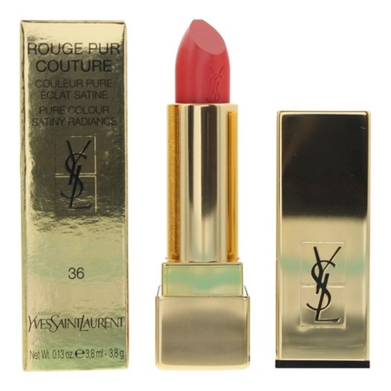 Yves Saint Laurent Rouge Pur Couture Satiny Radiance 36 Corail Legende Lipstick 38g For Women