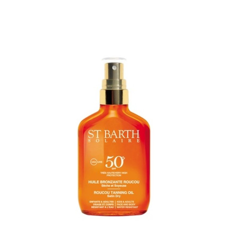 St Barth Roucou Tanning Oil Spf 50