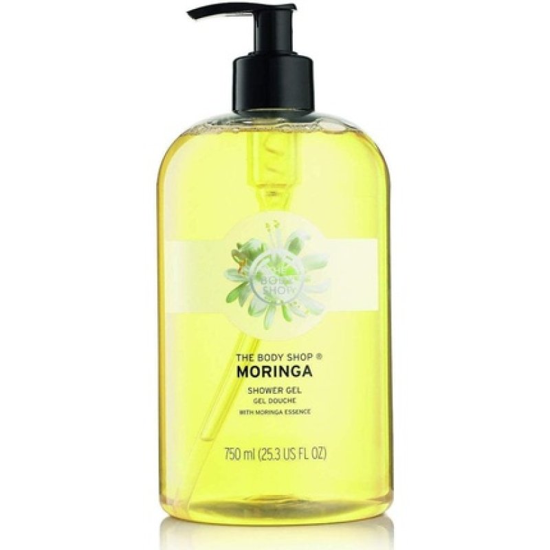 The Body Shop Moringa Shower Gel 750ml Floral Scent