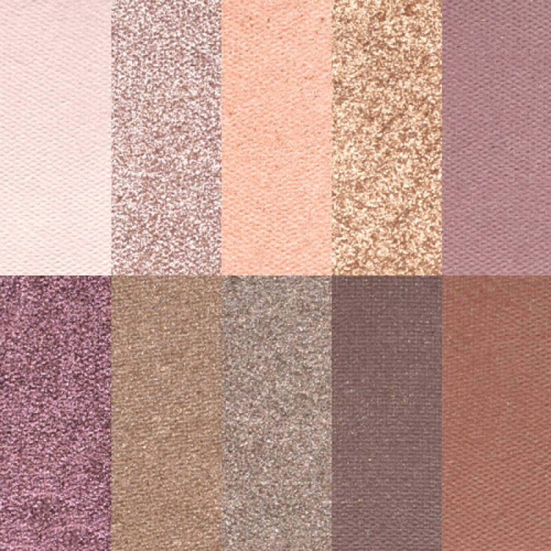 Naj-Oleari Wonder Look Eyeshadow Palette ombre à paupière 10 g 02 Pink Tones Satin, Mat, Brillant