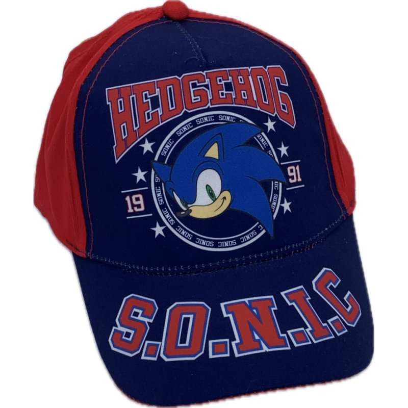 SONIC - Sonic 1991 - Casquette Rouge Enfant 54cm