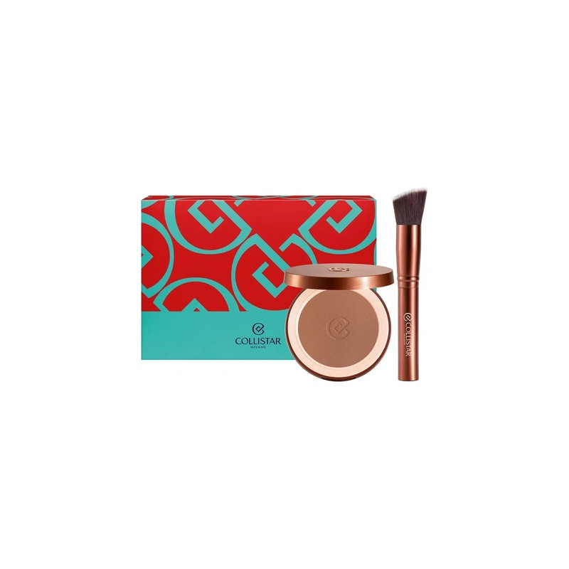 Collister Silk Effect Powder Tanning Bronzer With Brush 11 Maldive Matte 10 G