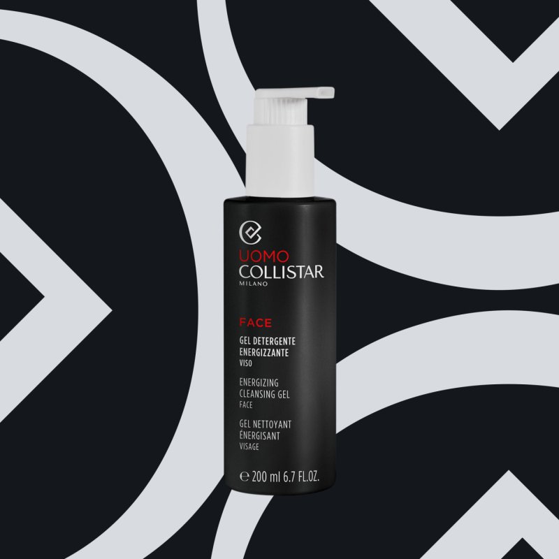 Collistar Uomo Face Energizing Cleansing Gel 200 Ml