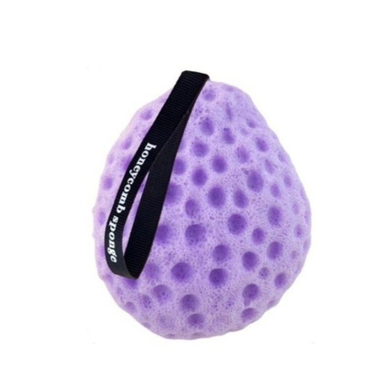Ecarla Honeycomb Body Wash Sponge Purple