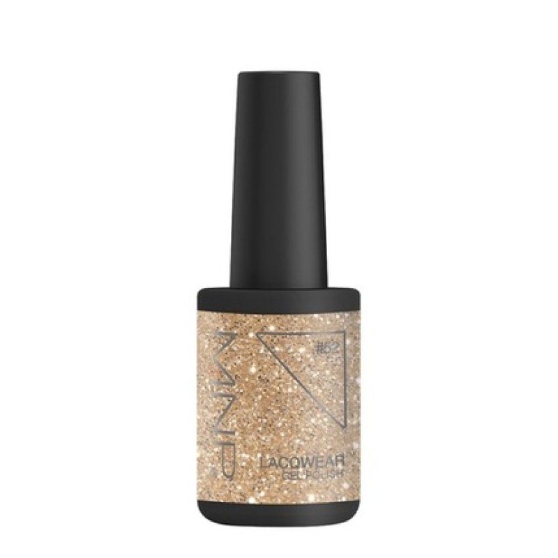 Mesauda Lacqwear Gel Polish 52 Glitter Gold 10ml