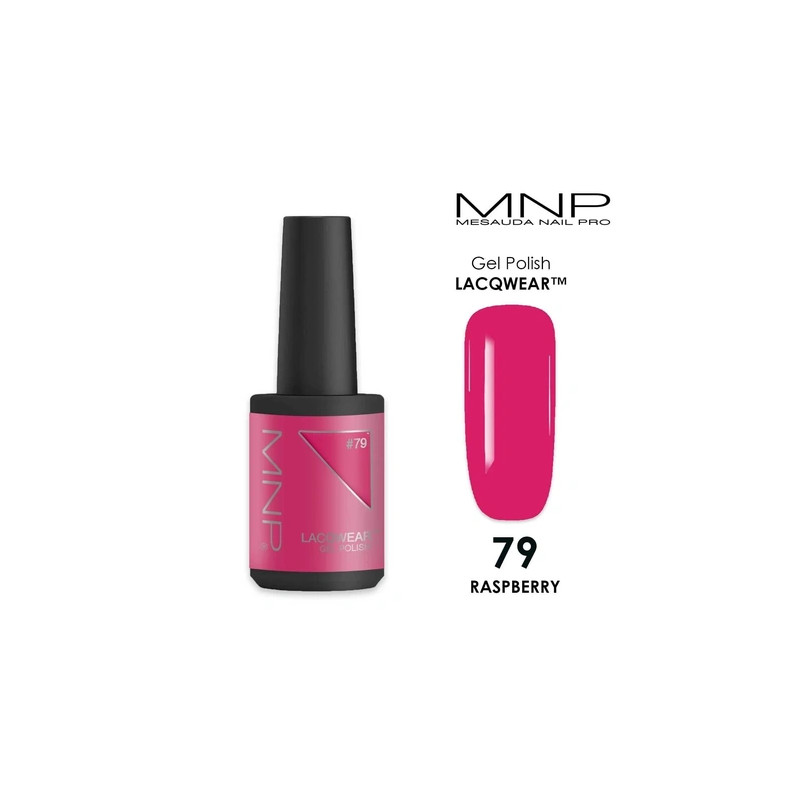 Mesauda Lacqwear Mnp Gel Polish 79 Raspberry 10 Ml